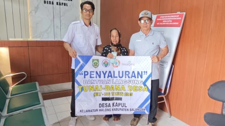 25 Keluarga Kurang Mampu Desa Kapul Terima BLT Dana Desa Tahap 4 Periode Oktober - Desember 2025
