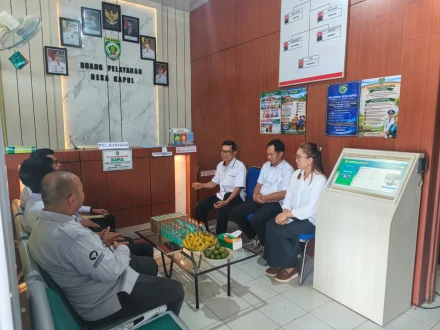 Desa Kapul Terima Kunjungan Tim Verifikasi Anti Maladministrasi, Dorong Pelayanan Publik Lebih Mudah dan Digital