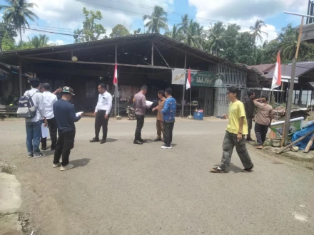 Polsek Halong Koordinasikan Pengamanan Festival Budaya Maratus 2025 di Desa Kapul