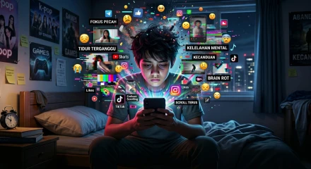 Brain Rot pada Anak dan Remaja, Benarkah Video Cepat dan Media Sosial Berpengaruh ke Otak