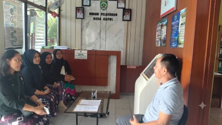 Dinas Persip Balangan Sosialisasikan Tertib Administrasi di Desa Kapul