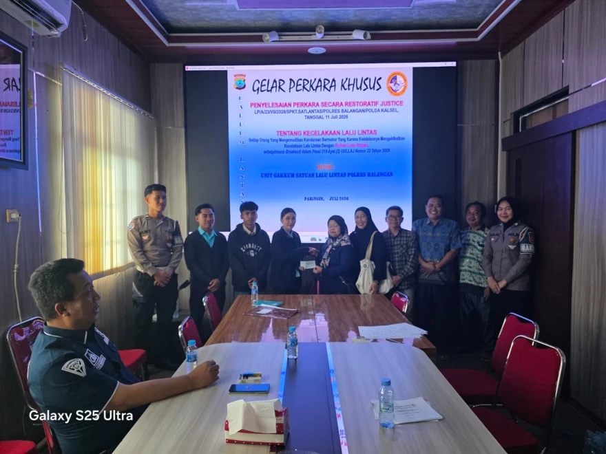 PENYELESAIAN PERKARA SECARA RESTORATIVE JUSTICE